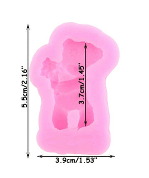 Silicone Mould Fondant Teddy