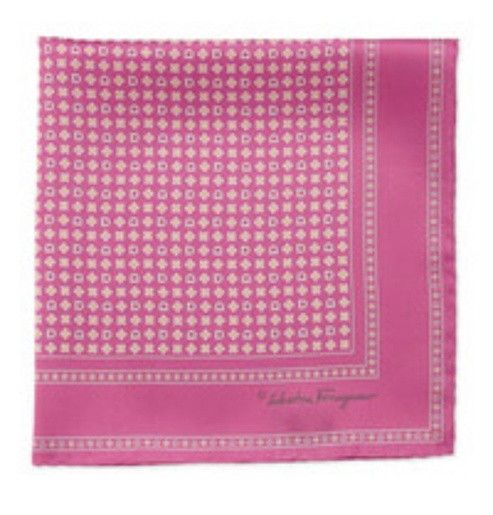 Pink headband party bandana 54x54cm