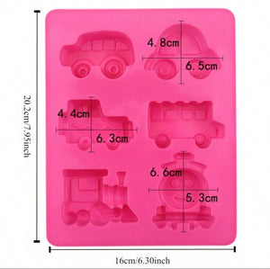 Silicone Mould Soap Car Thomas Train