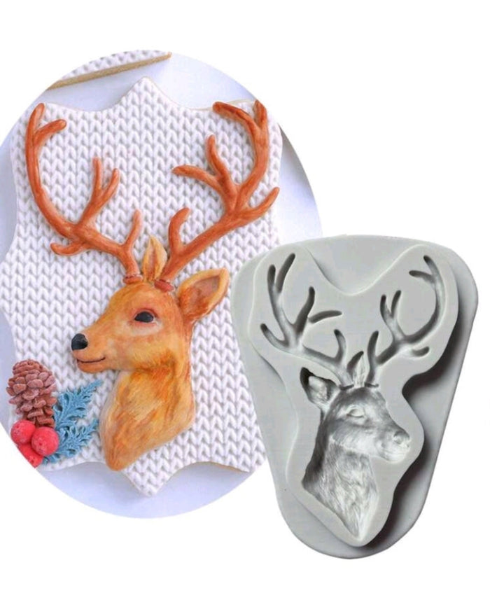 Silicone Mould Christmas Deer