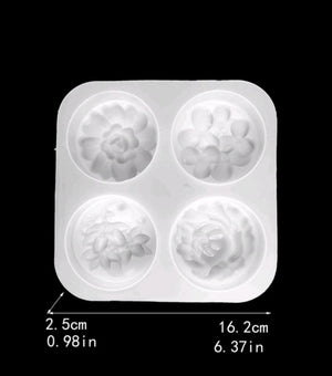 Silicone Mould Soap Flower