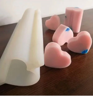 Pre loved silicone mould soap column heart