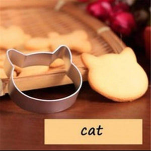 Cat Metal Cookie Cutter