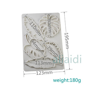 Silicone Mould Leaves