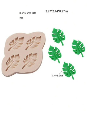 Silicone Mould Monster Leaf