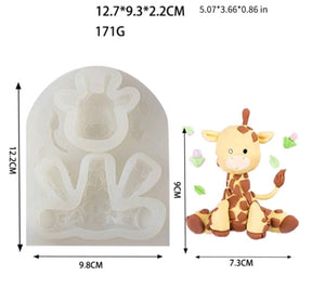 Silicone Mould Giraffe