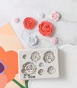 Silicone Mould Rose