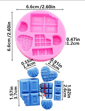 Silicone Mould Chocolate Slab Bar