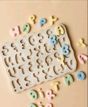 Silicone Mould Upper Alphabet