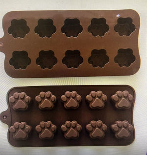 Nr133 Silicone Mould Chocolate Paw