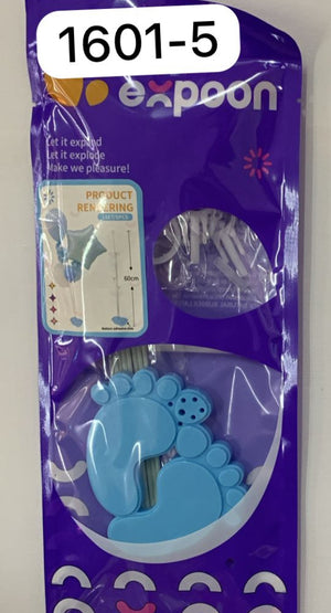 Table Balloon Stand Blue Feet