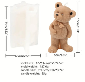 Silicone Mould 3d Teddy Bear