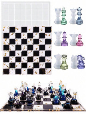 Silicone Mould Soft Resin Chess