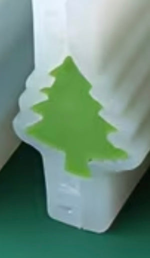 Pre loved soap mould Christmas tree column 30cm