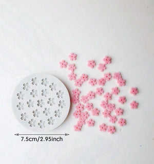 Silicone Mould Tiny Blossoms