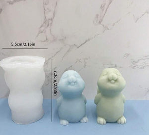 Silicone Mould Candle Bunny