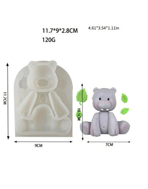 Silicone Mould Hippo