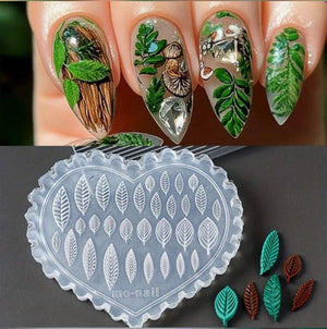 Tiny Leaves Silicone Mould
