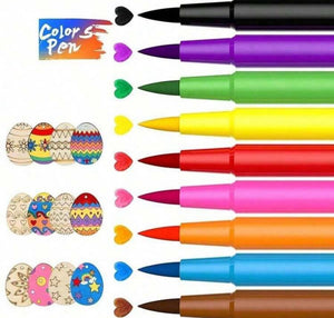 9pc Edible Ink Pen Marker
