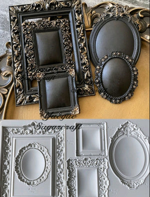 Silicone Mould Vintage Frame