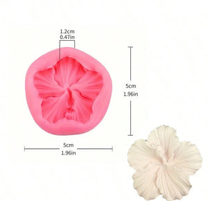 Silicone Mould Hawaiian Hibiscus Flower