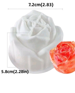 Silicone Mould 3D Rose