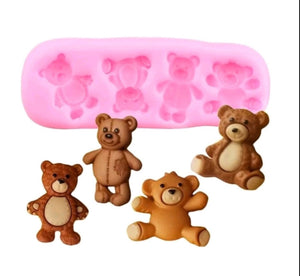 Silicone Mould Teddy Bears