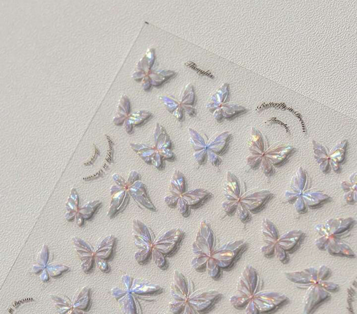 Nail Art Sticker Butterfly MO-211