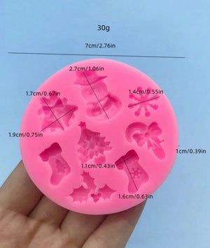 Silicone Mould Christmas Variety