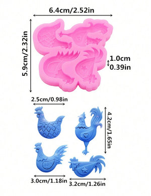 Silicone Mould Chicken