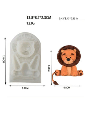 Silicone Mould Lion