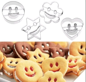 Stainless Stee Cookie Cutter Jam 4pcs