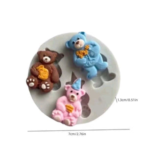 Silicone Mould Teddy