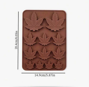 Silicone Mould Cannabis Chocolate Gummy