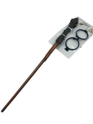 Harry Potter Dress Up Wand and Glasses
