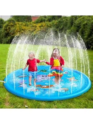 Spray and Splash Kids Outdoor Garden Sprinkle Mat Water Toy - 1.72m