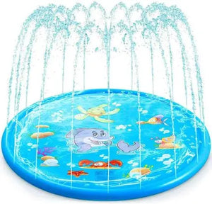 Spray and Splash Kids Outdoor Garden Sprinkle Mat Water Toy - 1.72m