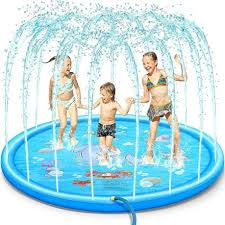 Spray and Splash Kids Outdoor Garden Sprinkle Mat Water Toy - 1.72m