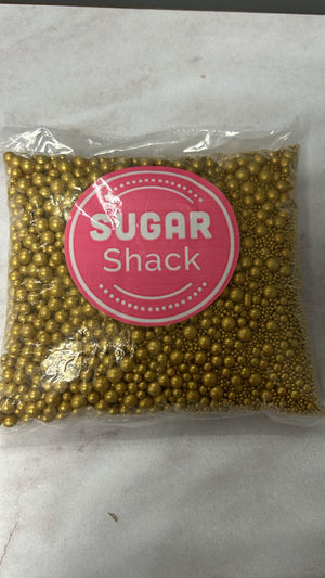 Sugar Shack Gold Sprinkles Bride to be 1kg