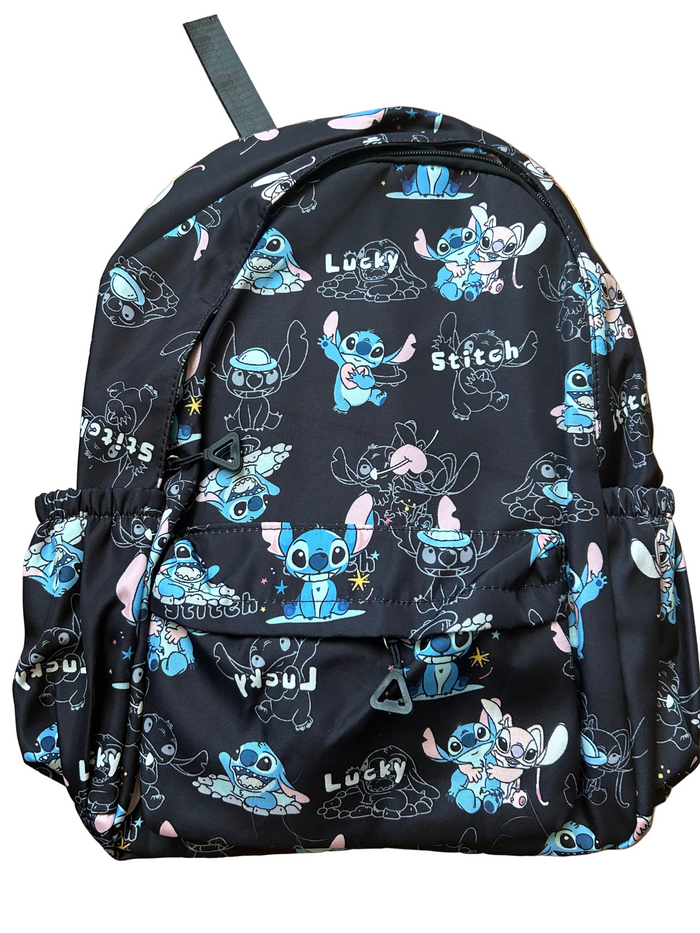Black Stitch Backpack
