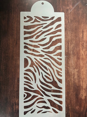 Stencil Cake Decorating Animal Print
