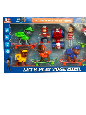 Plastic Paw Patrol Figurines READ description