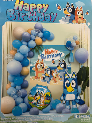 Cloth Party Backdrop and Balloon Set Stitch