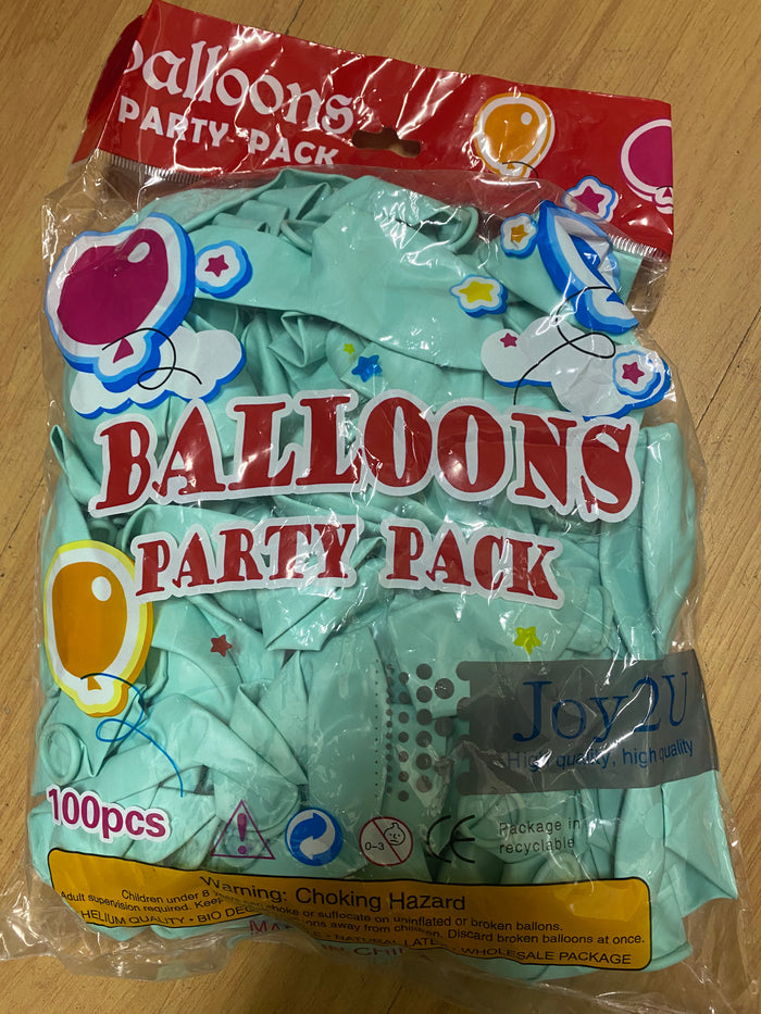 Balloons Green 100pc 12"