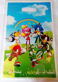 Party Loot Bags Super Sonic 10pcs