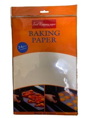 24pc  Baking paper 32x42cm