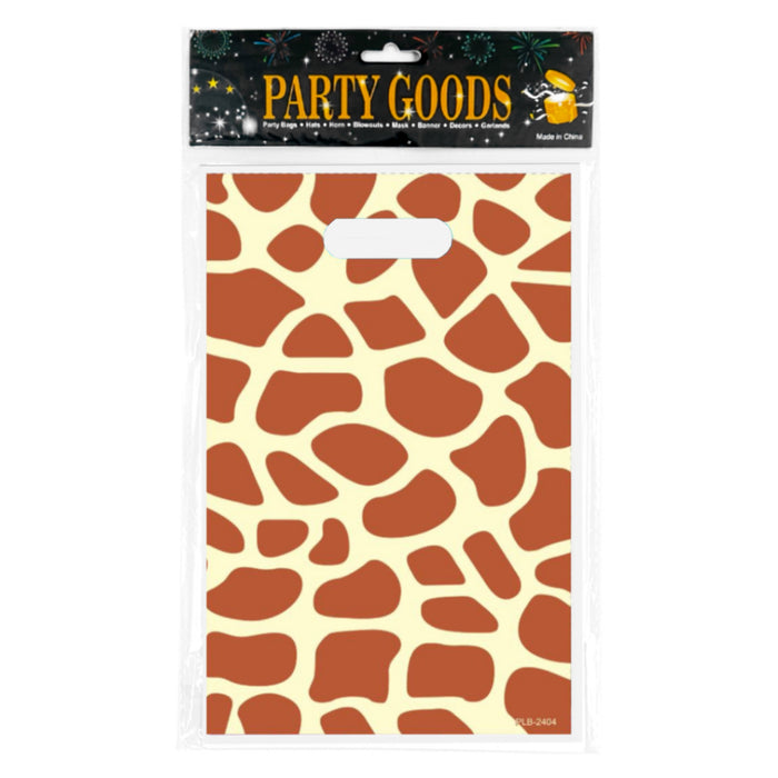 Party Loot Bags Giraffe 10pcs