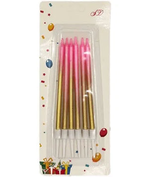 Long Cake Candle Ombre
