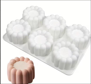 Silicone Mould Pudding Cup Groove