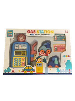 Kids Gas Station with Cars